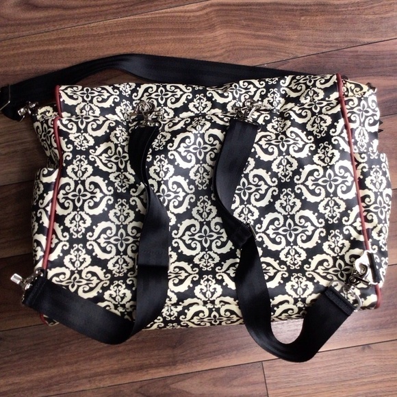 PETUNIA Pickle Bottom Backpack Shoulder Bag| Diaper Bag Backpack - Picture 5 of 16